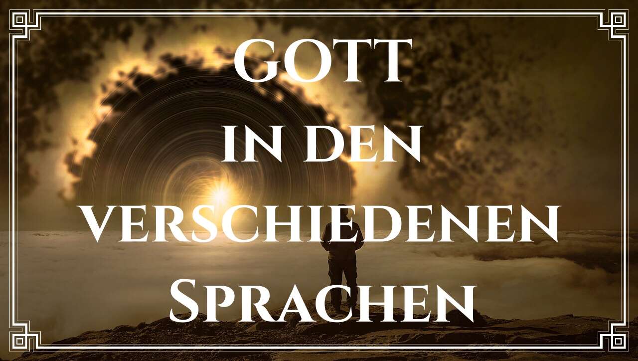 Gott in verschiedenen Sprachen