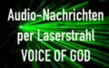 Stimmen im Kopf hören mit gezieltem Audio-Laserstrahl