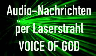 Stimmen im Kopf hören mit gezieltem Audio-Laserstrahl