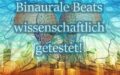 Binaurale Beats erhöhen die kognitiven Fähigkeiten