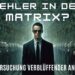 Fehler in der Matrix - Eine Analyse und Simulationstheorie