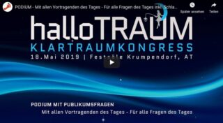 Interview: HalloTraum-Kongress vom 18. Mai 2019 am Wörthersee