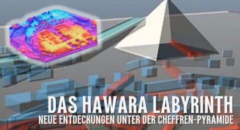 hawara labyrinth cheffren pyramide
