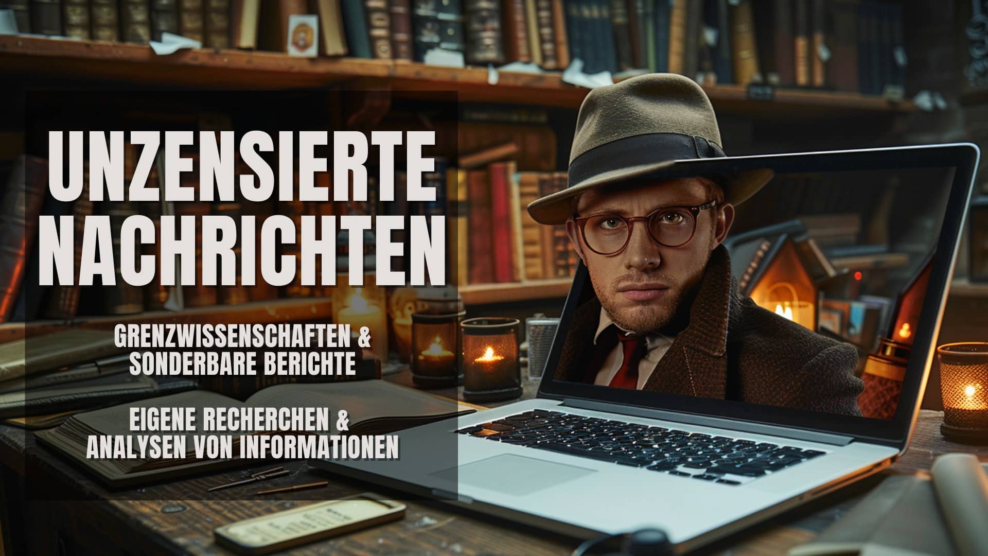 investigativer journalist unzensierte nachrichten eigene recherchen