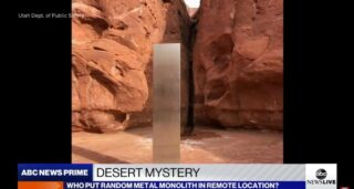 Außerirdischer Monolith in Utah gefunden? (2001: Odyssey im Weltraum)
