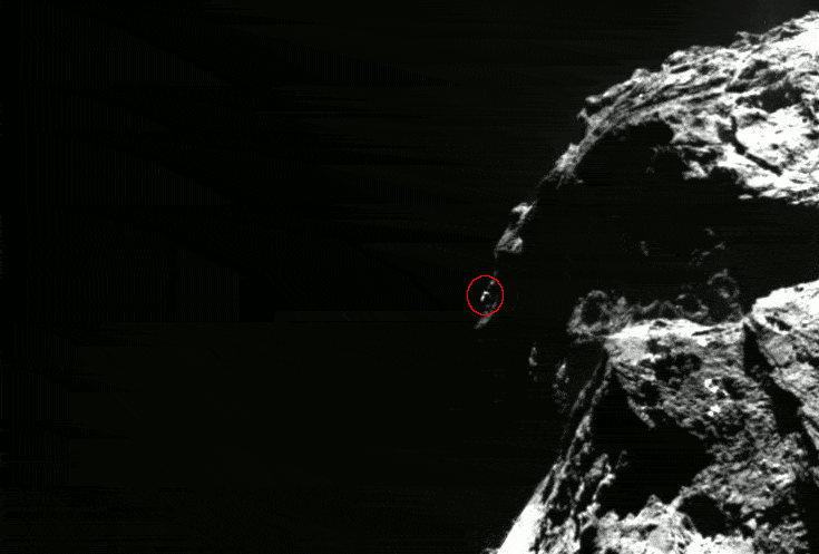 Komet Churyumov–Gerasimenko Rosetta Sonde