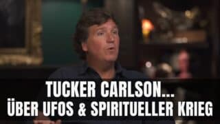Tucker Carlson sagt dass die US-Regierung mit Aliens im Kontakt stehen