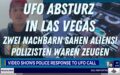 UFO Crash in Las Vegas – 3 m große Außerirdische im Hof