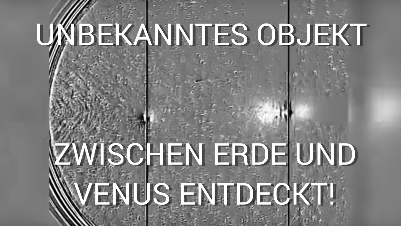 riesiges objekt zwischen erde und venus