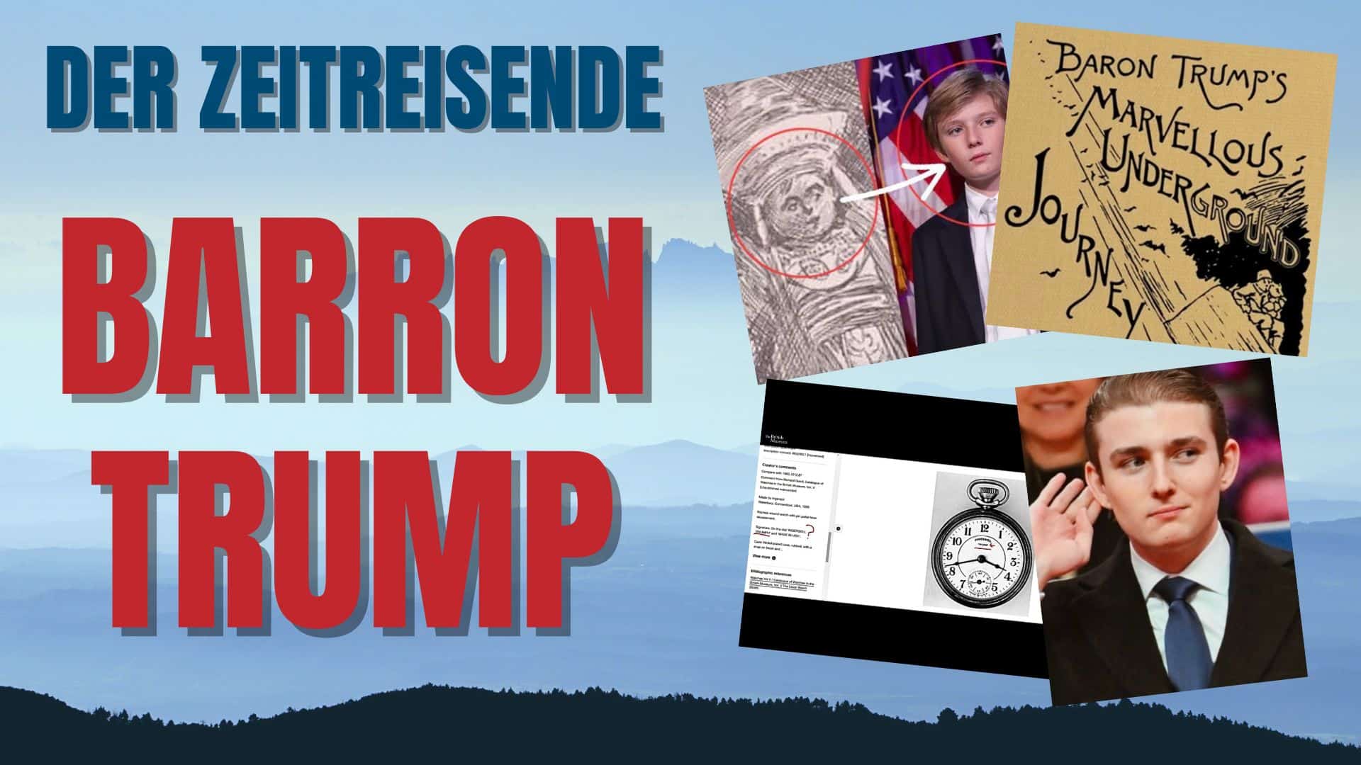 zeitreisender barron trump